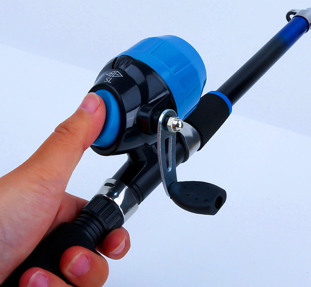 Fiberglass Spinning Rod & Reel Combo Kit, 1.8 m (5.9 ft) – product photo