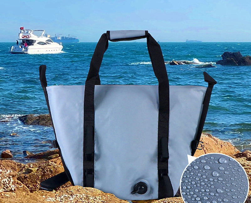 Soft Insulated Fish Cooler Bag, 18–110 L (4.8–29 gal) – product photo
