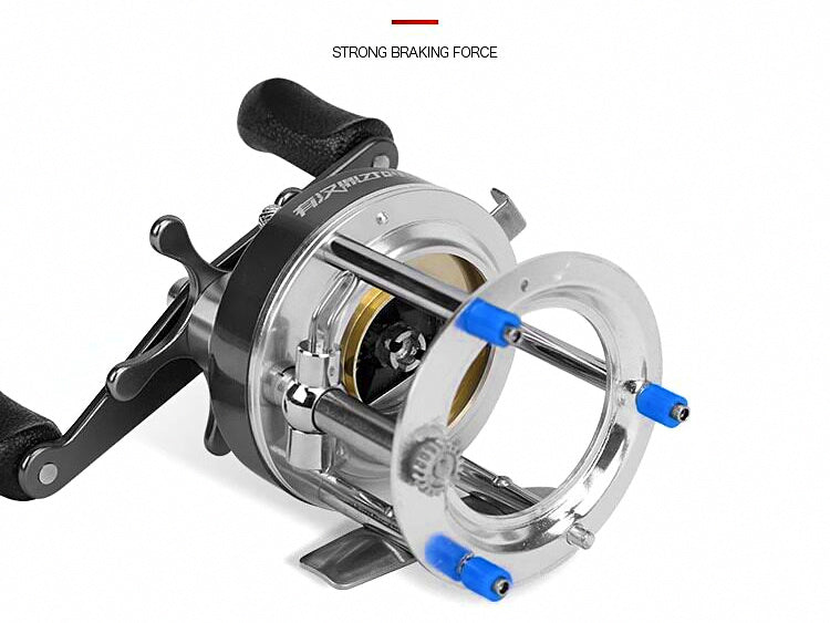 Metal Baitcasting Reel 5.3:1, Left or Right Hand, 4000/5000 Series – product photo