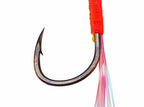 Hand-Tied Flash Thread Barbed Single Hooks, 20 Pack – product photo