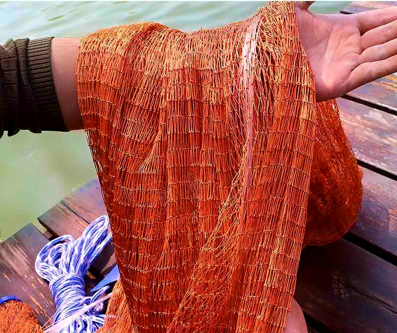 Hand Cast Net, Frisbee-Style Round Fishing Net – product photo