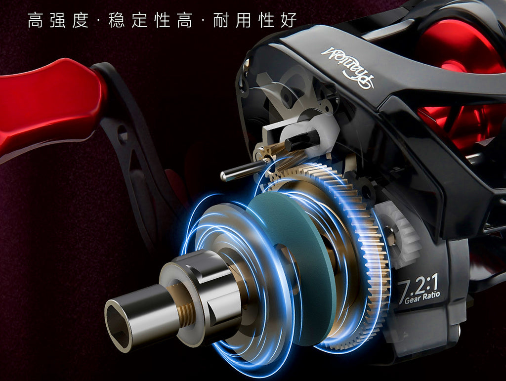 Baitcasting Reel 7.2:1, Left or Right Hand – product photo