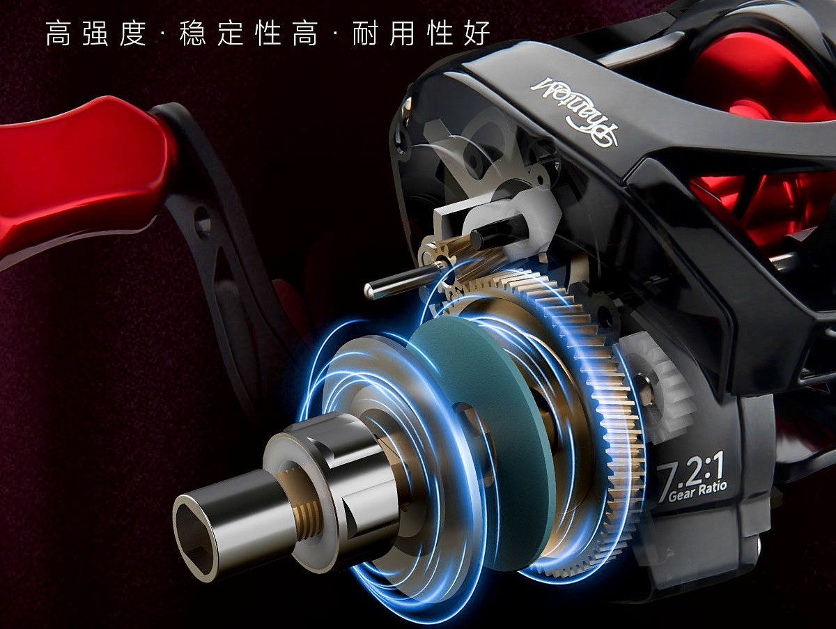 Baitcasting Reel 7.2:1, Left or Right Hand – product photo