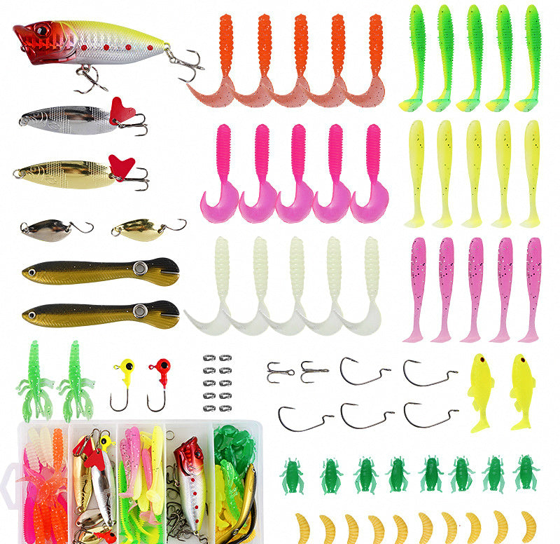 Assorted Lure Kit, Minnow, Spoon & Metal Jig, 12–88 Pc – product photo