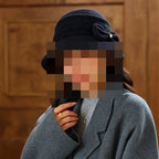 Women's Bow Bucket Hat, Fall/Winter, Adjustable One Size – product photo