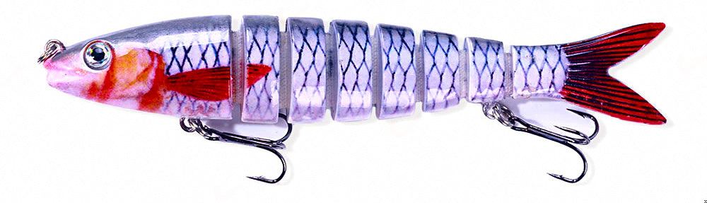 Jointed Sinking Swimbait Lure, 18 g (0.6 oz), 5.3 in – product photo