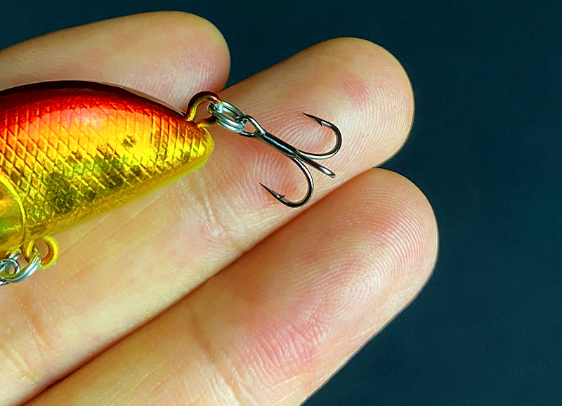 Micro Floating Minnow Lure with Rattle, 33 mm (1.3 in) – product photo