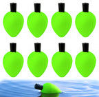 PVC Lantern Float for Surf Casting, Red / Yellow / Green – product photo