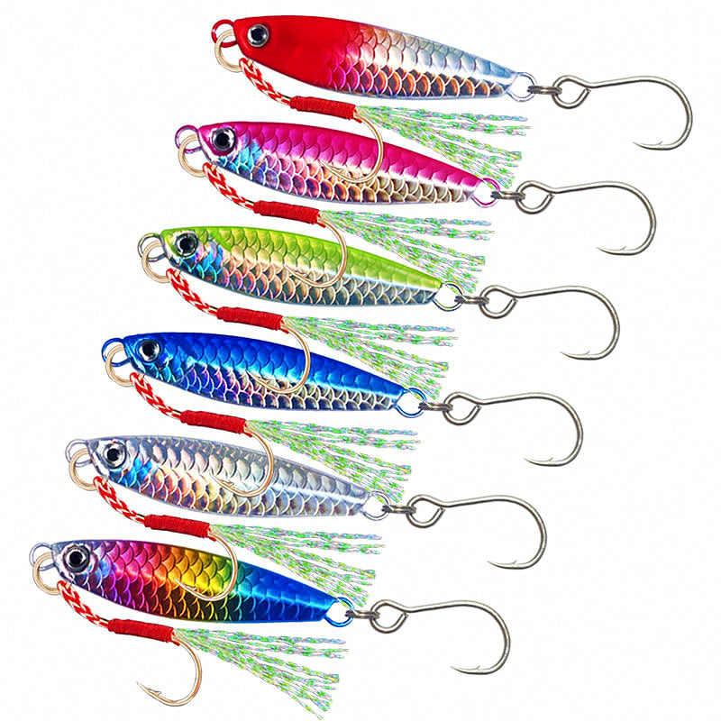 Casting Metal Jig, 7–30 g (0.25–1.06 oz), Blank or Single Hook – product photo