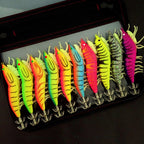 Wood Shrimp Squid Jig, Sizes 2.0, 3.0, 3.5 – product photo