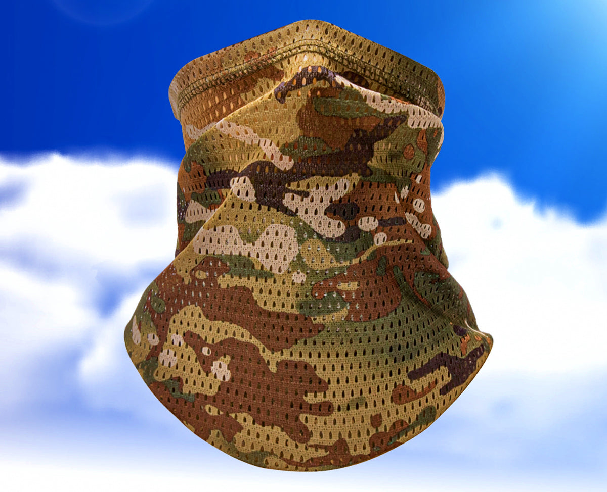 UV Sun Protection Face Gaiter, Quick-Dry Mesh Neck Cover – product photo