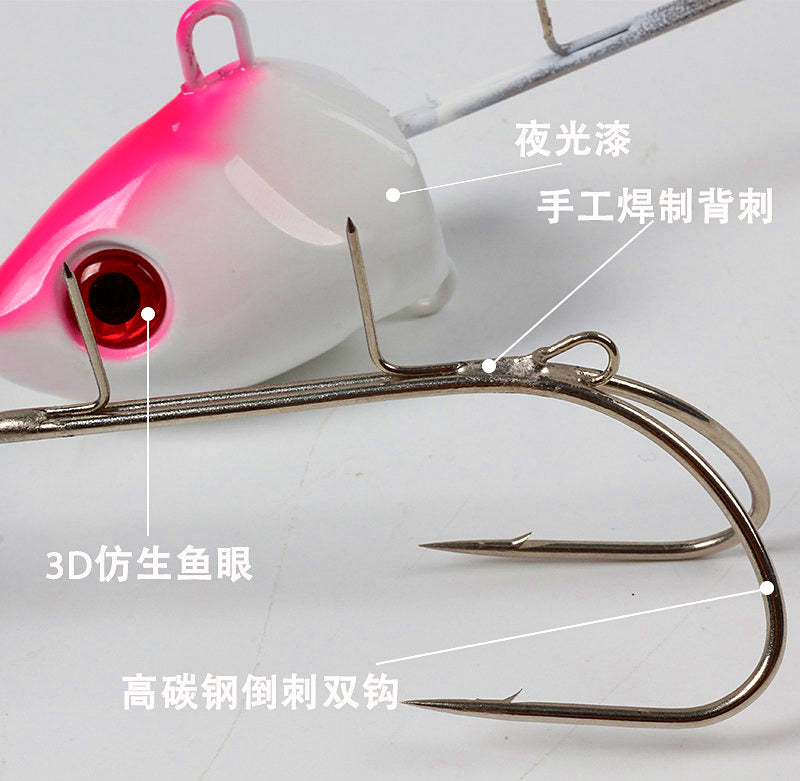 Slow Pitch Metal Jig, 100–300 g (3.5–10.6 oz) – product photo