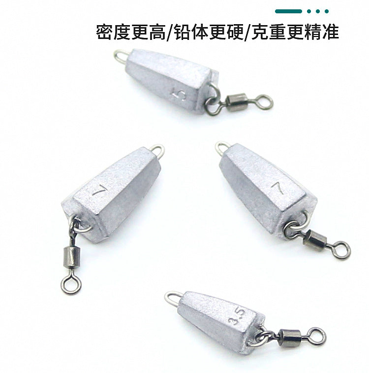 Lead Bullet Sinker with Eyelet, 3.5–14 g (0.12–0.5 oz), 5-Pack – product photo