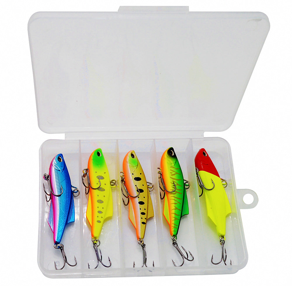 VIB Vibration Blade Bait Set, 5 Pieces, 10–34 g (0.4–1.2 oz) – product photo