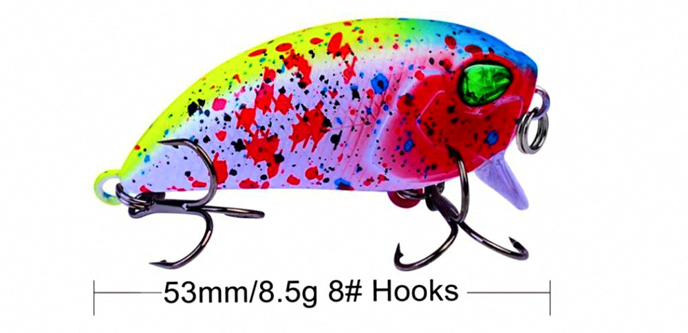 Floating Minnow Lure, 8.5 g (0.3 oz), 5.3 cm (2.1 in) – product photo