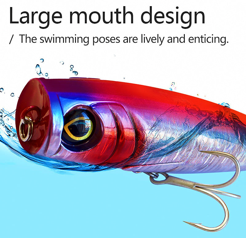 Floating Popper Lure, 13 cm (5.1 in), 60 g (2.1 oz) – product photo