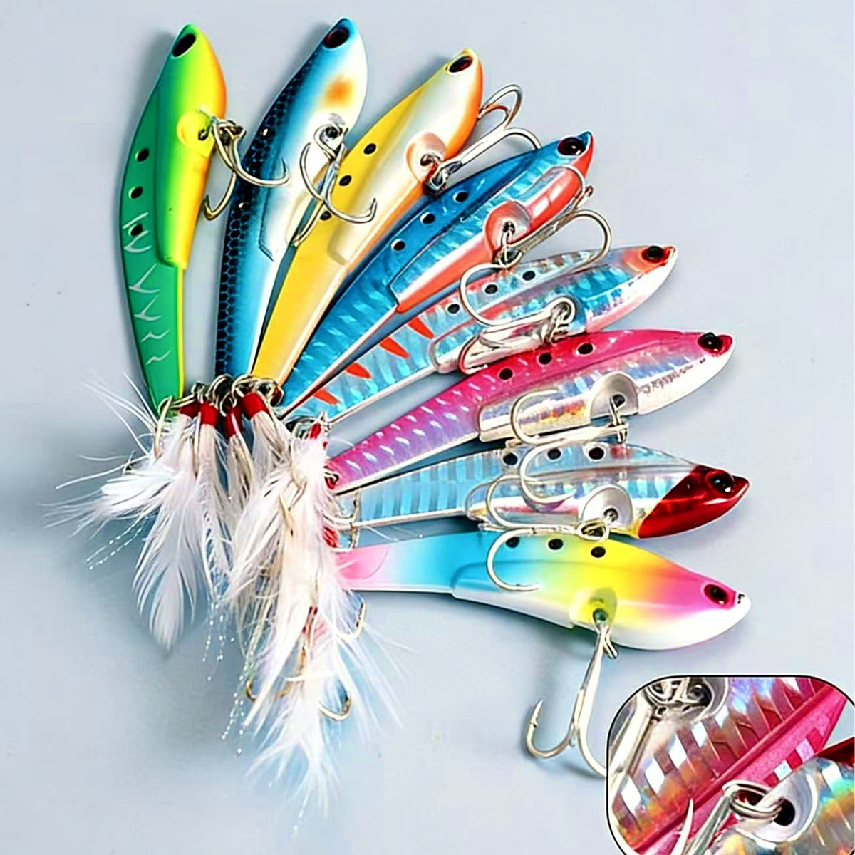 VIB Blade Bait Vibration Lure with Treble Hook, 18-30 g – product photo