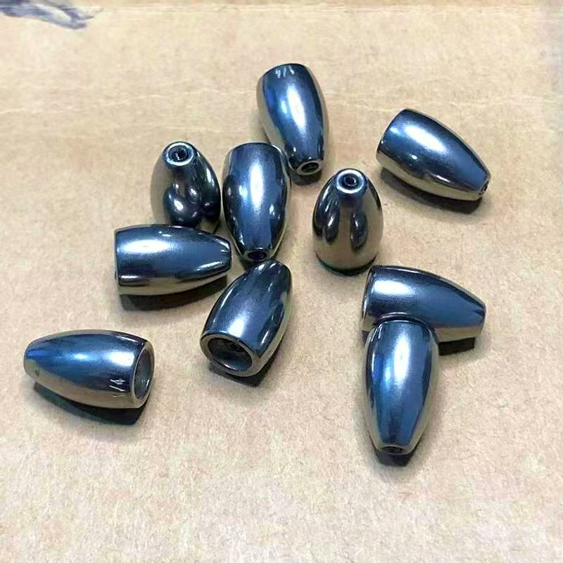 Tungsten Barrel Bullet Sinkers, 0.06–0.49 oz (1.8–14 g) – product photo