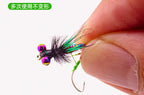 Barbed Double Hooks Size 12–16 & Casting Aids for Micro Lures – product photo