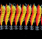 Wooden Shrimp Squid Jig, Size 3.5, 10-Pack – product photo