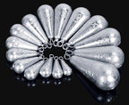 Teardrop Sinker with Eyelet, 0.35–8.82 oz (10–250 g) – product photo