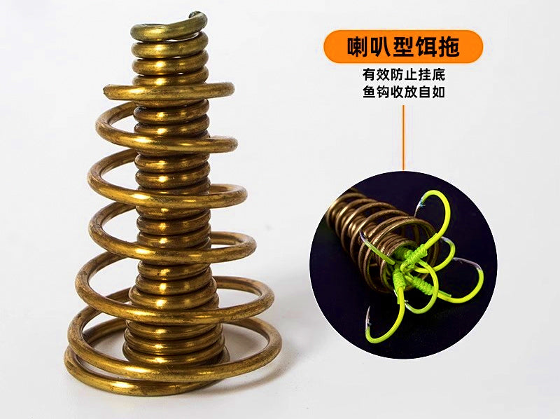 Anti-Snag Explosion Hook Rigs, Iseni Style, Black or Glow – product photo
