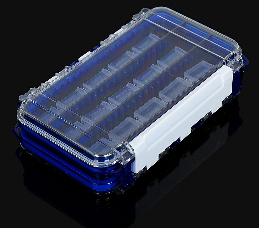 Double-Sided 14-Compartment Waterproof Tackle Box – product photo