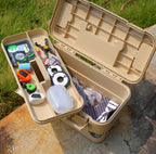 Extended Tackle Storage Box with Built-In Tool Tray – product photo