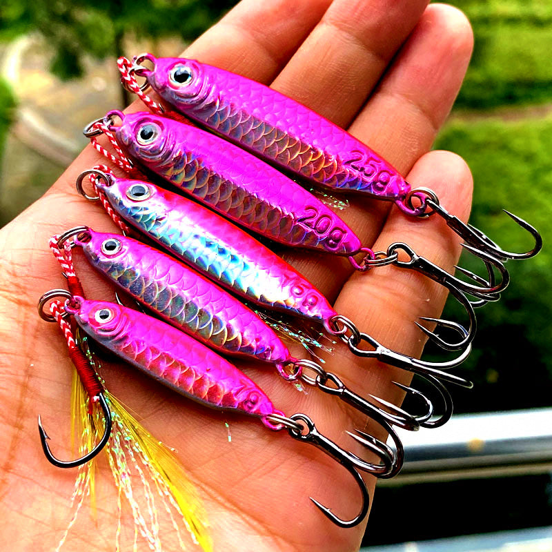 VIB Metal Jig Lure, Fish Scale Pattern, 7–25 g (0.25–0.88 oz) – product photo