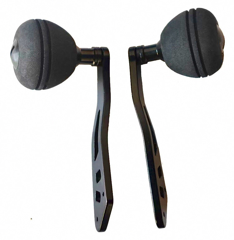 Black EVA Single Reel Handle Upgrade, Left or Right Hand – product photo