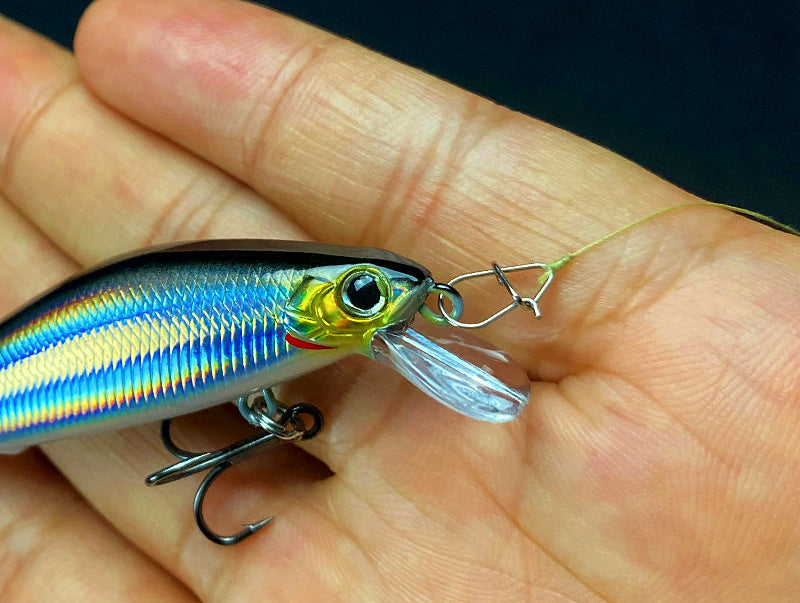 Stainless Steel Lure Snaps, 50 Pack, Sizes #0–#3 – product photo