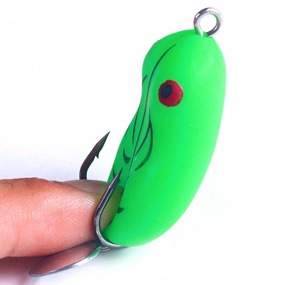 Weedless Frog Lure, Double Hook, 4.2 & 5.5 cm (8 g / 12 g) – product photo