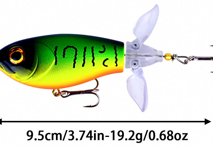 Topwater Propeller Lure, Hard Bait for Bass & Snakehead – product photo