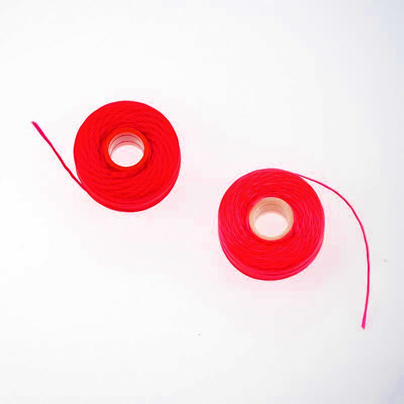 Cotton Line Stop Knots for Floats, Red or Yellow