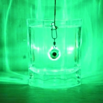Underwater LED Fish Attractor Light, Fish Eye Single-Ring Flasher – product photo
