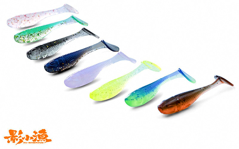 Micro T-Tail Soft Plastic Grub, 3.5 & 5 cm (1.4 & 2 in) – product photo
