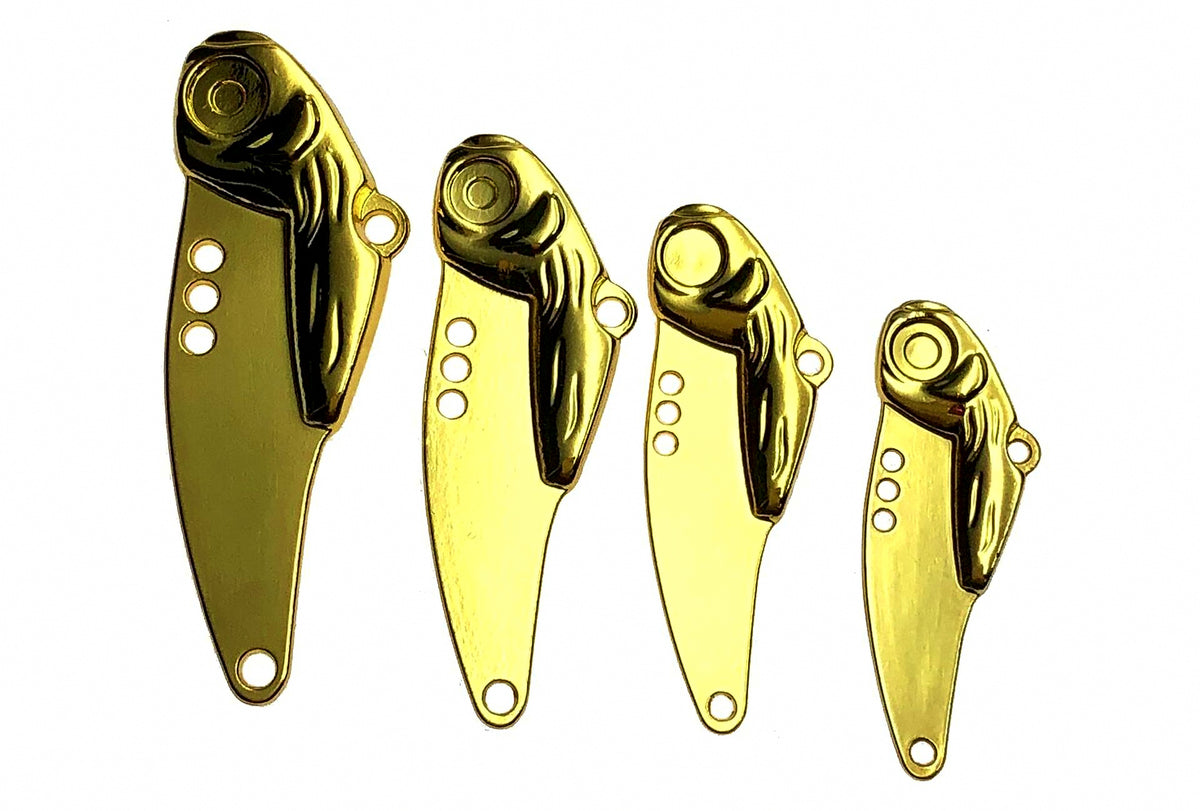 Metal VIB Blade Bait, Unpainted, 2.5–20 g (0.09–0.71 oz) – product photo
