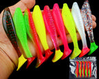 T-Tail Soft Plastic Swimbait, 8 cm & 10 cm (3.1 & 3.9 in) – product photo