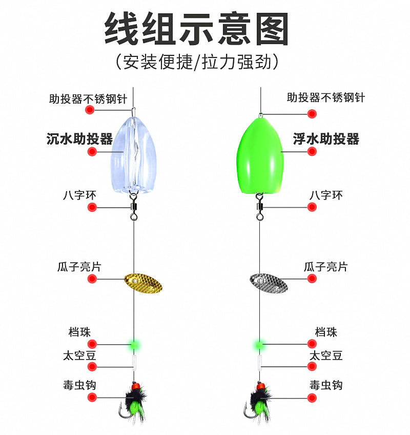 Winged Insect Fly Hooks, Micro Lure Flies, Size 14–18 – product photo