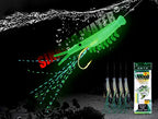 Soft Shrimp Multi-Hook Rig, Glow or Red, Sizes 6–15 – product photo