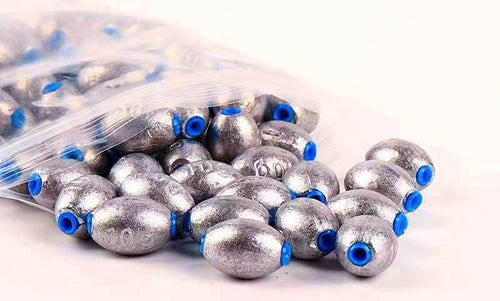 Olive Sinker, Plastic Core, 0.04–7 oz (1–200 g) – product photo