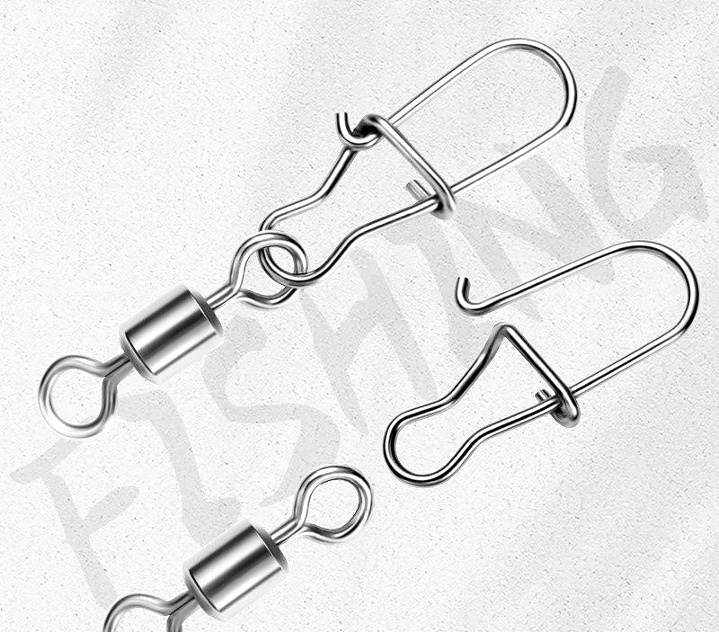 Reinforced Safety Pin Snap Swivel, Sizes 14–2 – product photo
