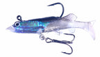 Paddle Tail Soft Swimbait with Lead Jig Head, 4 g & 11 g – product photo