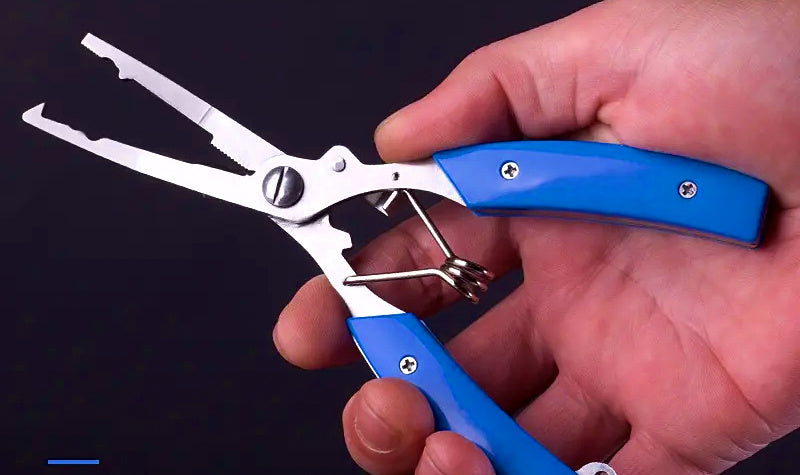 Stainless Steel Fishing Pliers, Bent or Long Nose – product photo