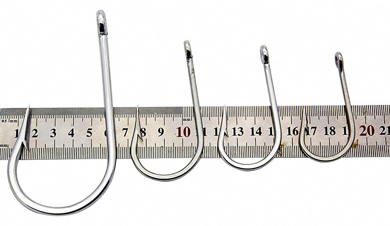 Barbed Tuna & Shark Hooks, High Carbon Steel, 7/0–13/0 – product photo