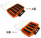 Double-Sided Clear Tackle Box for Flies and Lures, 2 Sizes – product photo