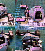 Baitcasting Reel Skin Wrap Stickers for Spool & Handle Knob – product photo