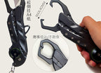 Aluminum Fish Gripper and Lure Pliers, Gunmetal – product photo