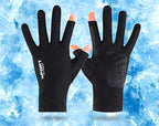 Sun Protection Fishing Gloves, 2-Finger Cut & Full Finger – product photo