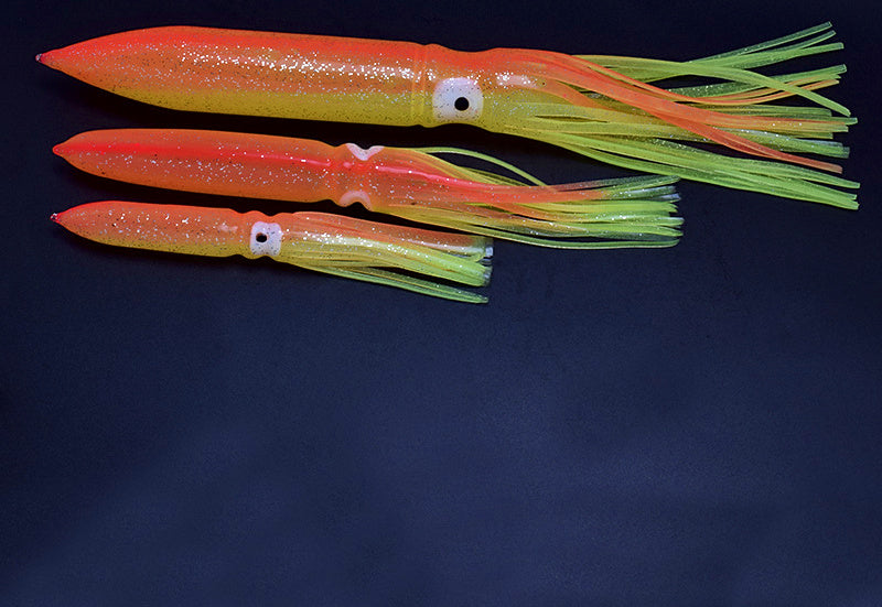 Soft Squid Lure with Tentacles, 15/23/30 cm (5.9/9/11.8 in) – product photo